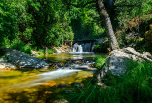 Pure swimming areas in Extremadura, Spain